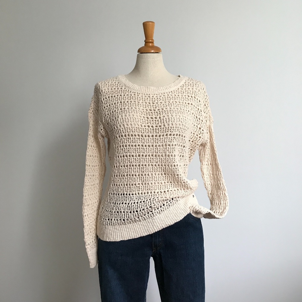 American eagle - Cream long Sleeve Knit